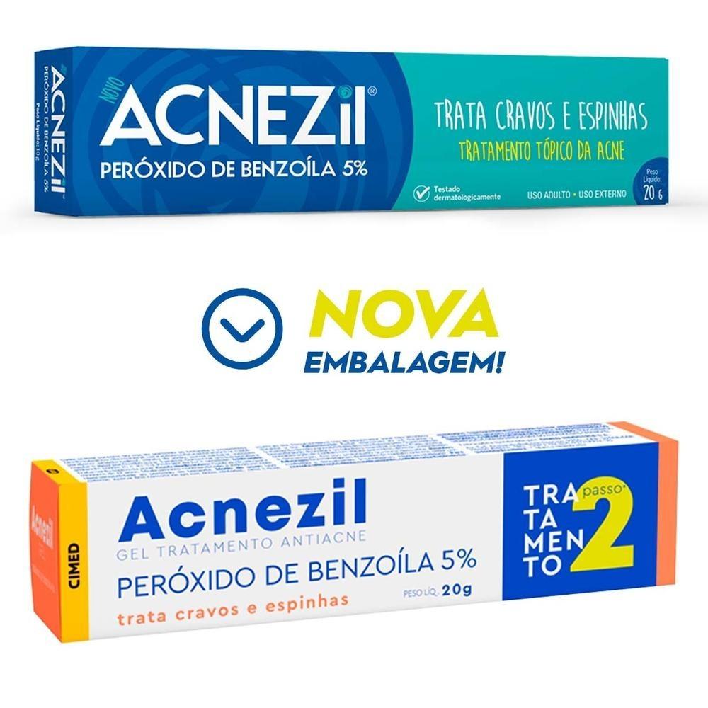 Kit C/2 Un Acnezil Gel 20g