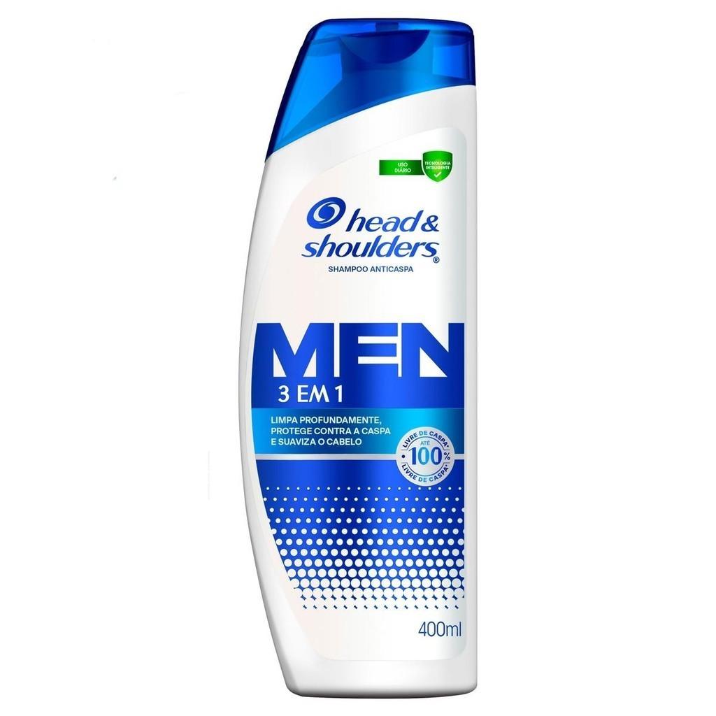 Shampoo Head Shoulders Men 3em1 400ml