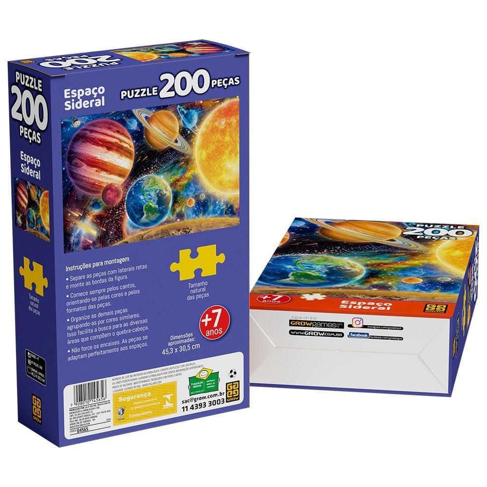 Puzzle 200 Peças Espaço Sideral