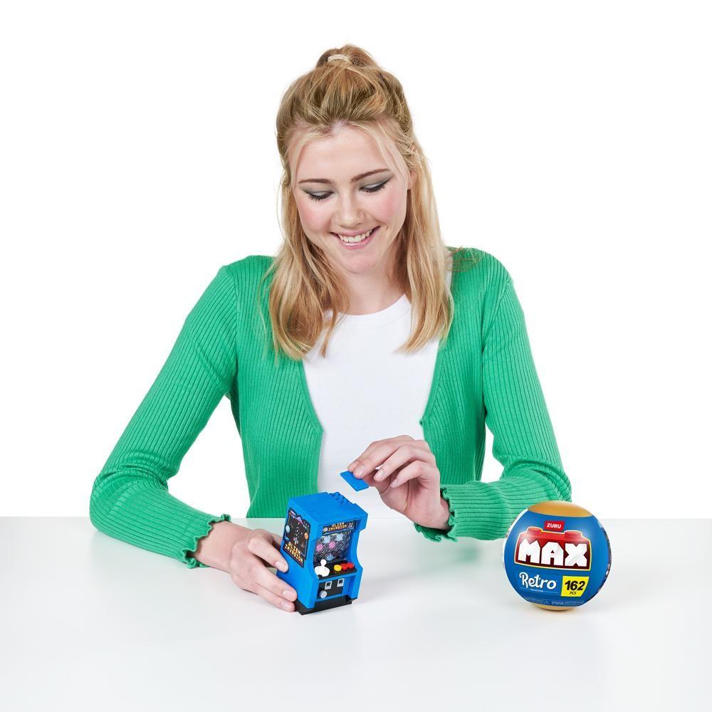 Blocos De Montar MAX Premium Retrô - Fliperama 162 Pçs