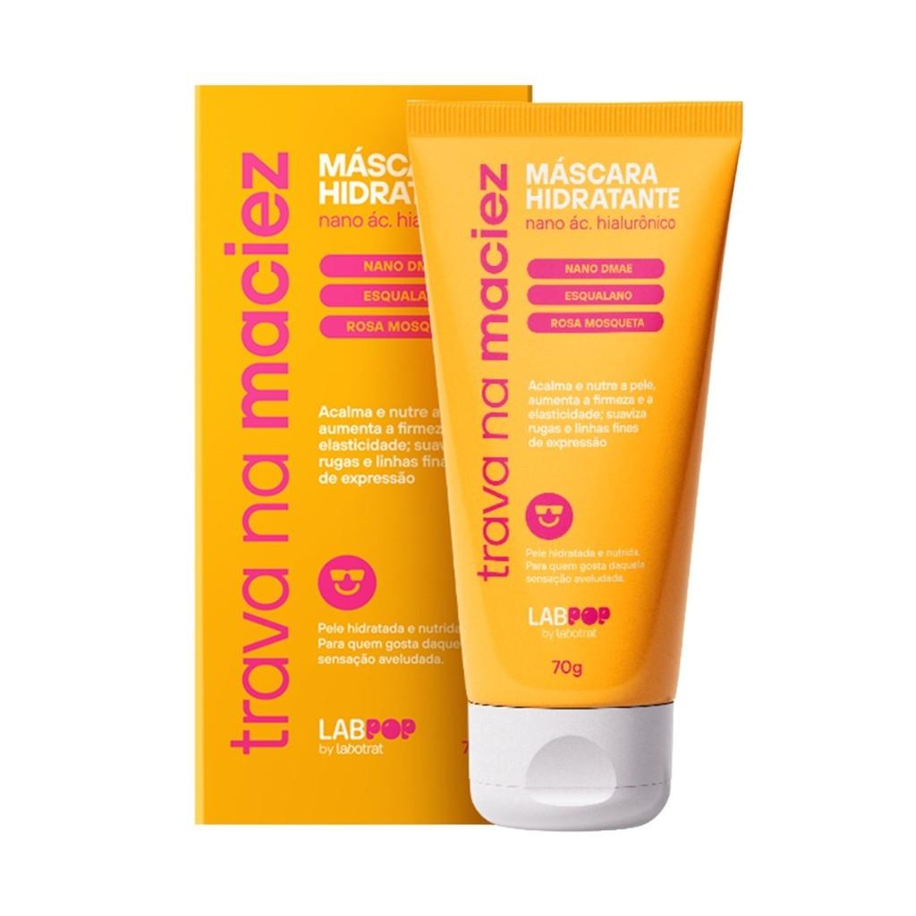 Mascara Facial Hidrata Trava Na Maciez Labpop Labotrat 70g