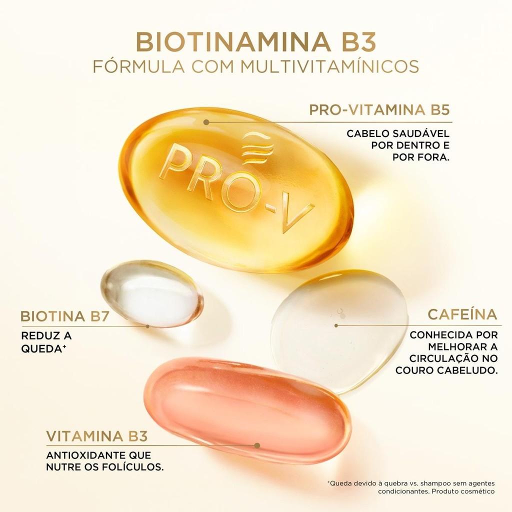 Tônico Capilar Pantene Antiqueda Biotinamina B3 52ml