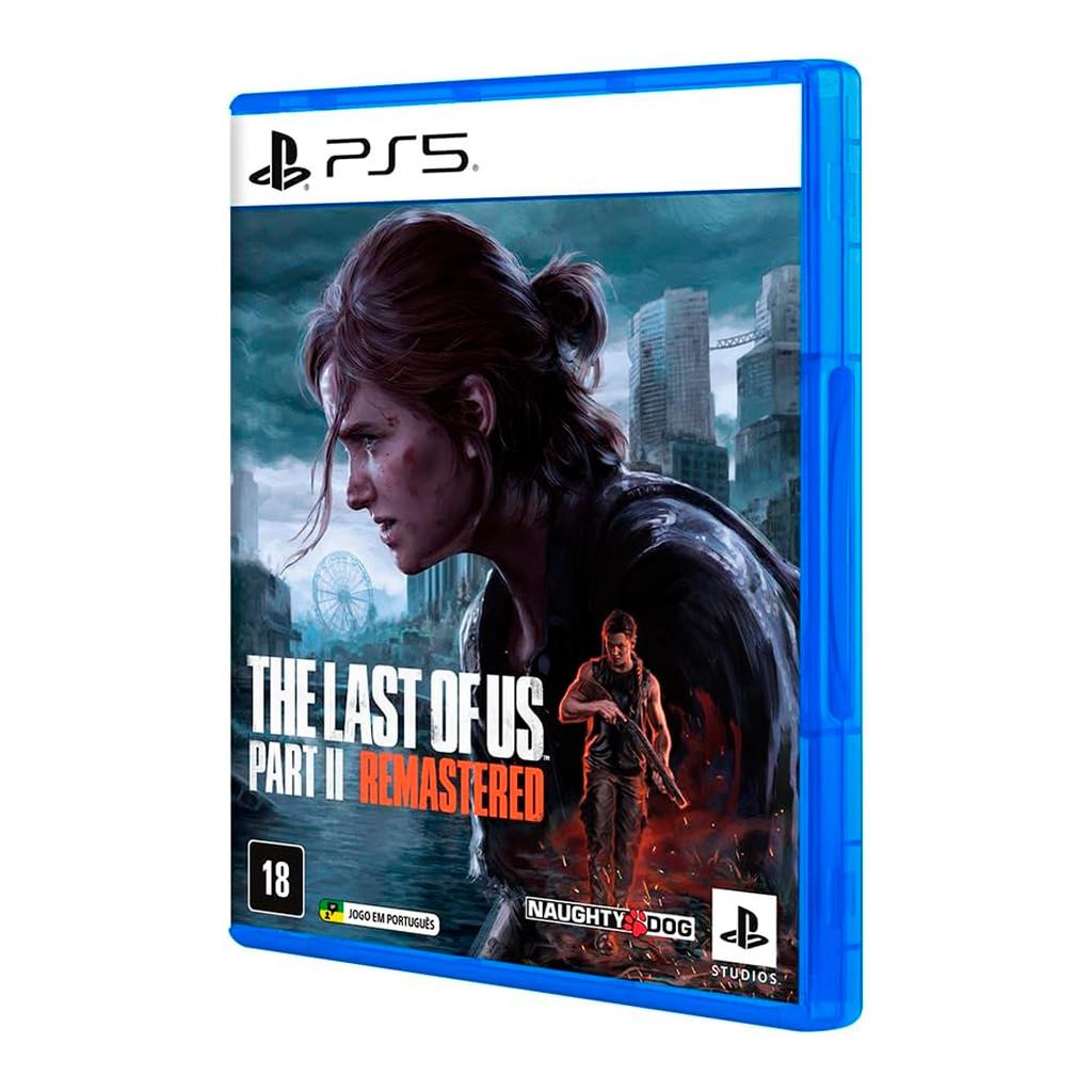 Jogo The Last Of Us Parte Ii Remastered Playstation 5 Mídia Física