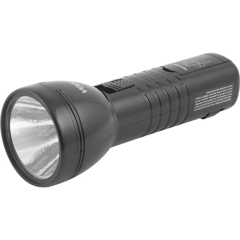 Lanterna Recarregável C/1 LED + 6 Leds Bivolt Vonder