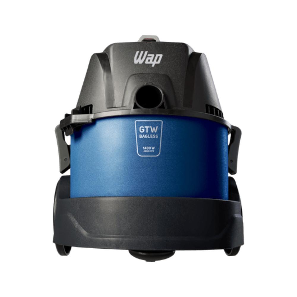 Aspirador De Pó E Água Compacto Wap Gtw Bagless 1400w 6L 160 Mbar Soprador E Barril Portátil - 127V