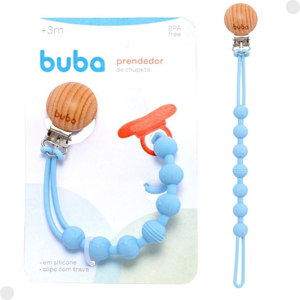 Prendedor De Chupeta Em Silicone Livre Bpa - Buba