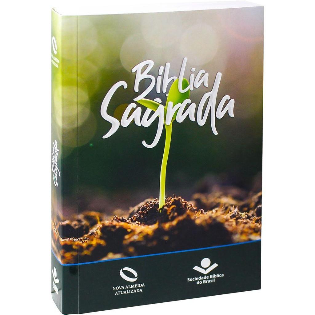 Kit Com 5 Bíblia Sagrada Pequena Naa - Capa Semente Brochura