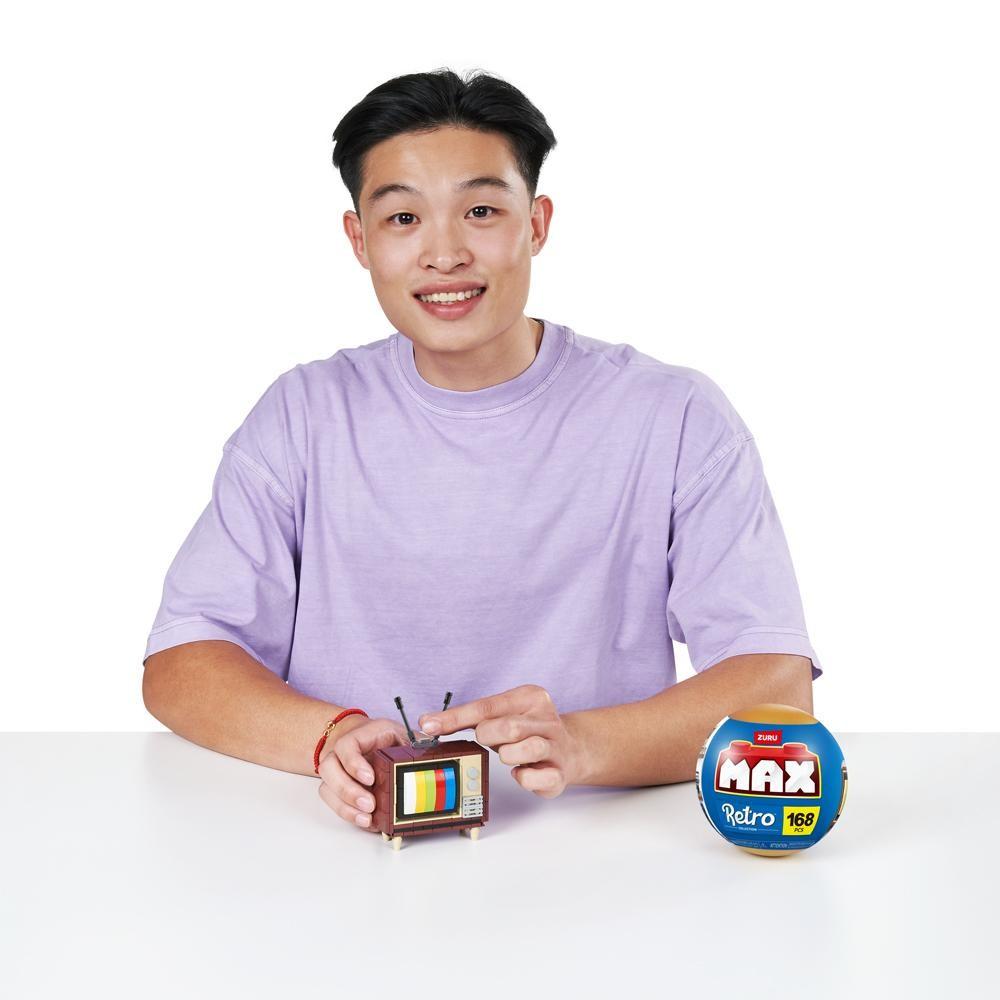 Blocos De Montar MAX Premium Retrô - Televisão 168 Pçs