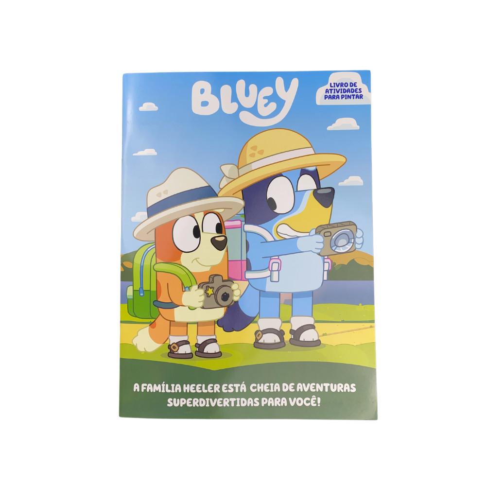 Bluey Aventuras Para Colorir