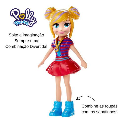 Kit 2 Bonecas Polly Pocket Mattel Original Mini Pequenas Menina Sortidas