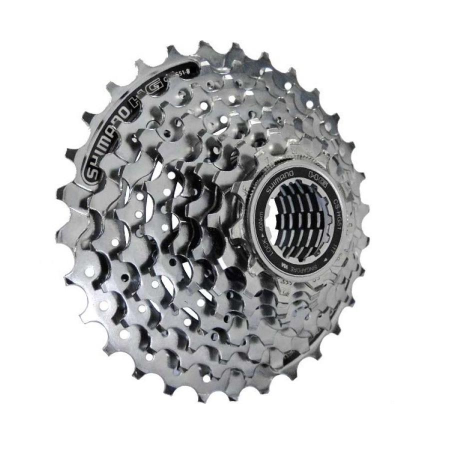 Cassete 8V Shimano Claris Cs-hg51 11/32d - Prata