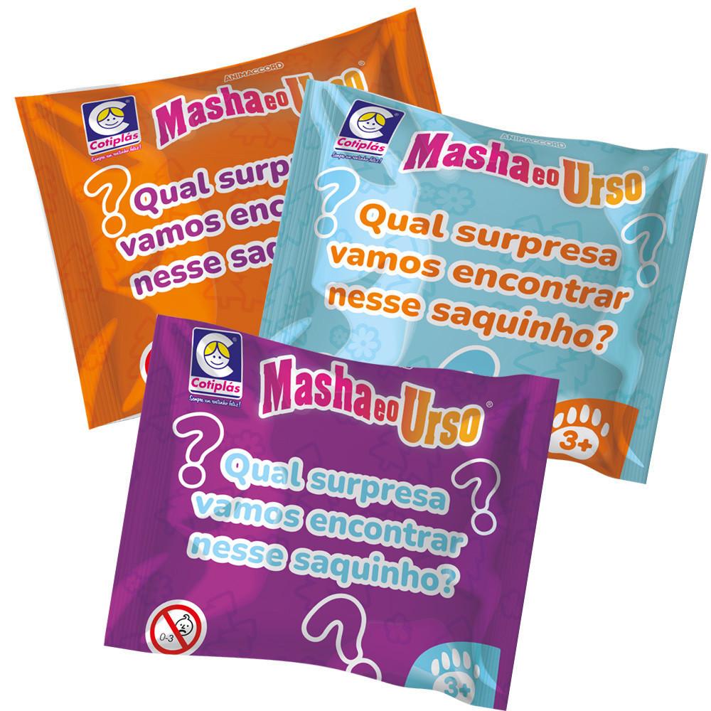 Brinquedo Urso Surpresinhas Masha E Urso