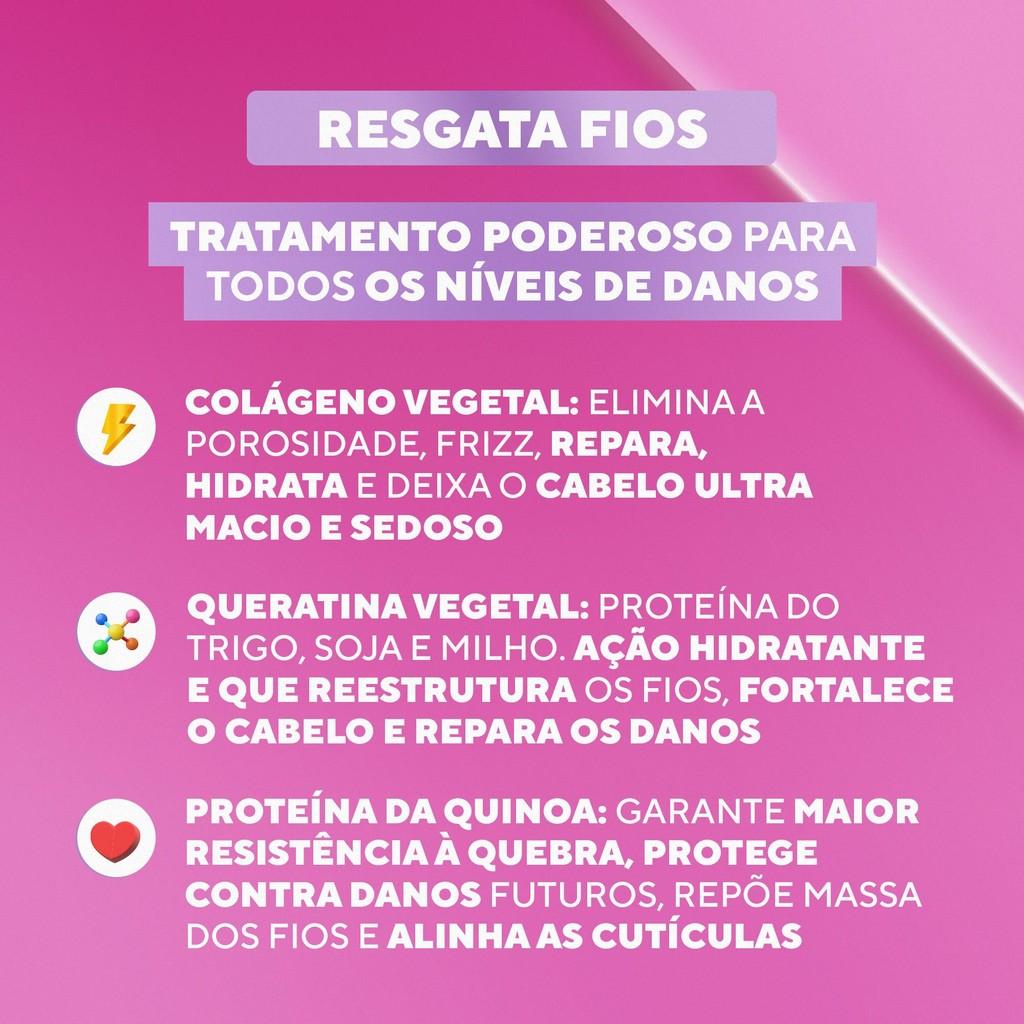 Creme De Pentear Resgata Fios - Dabelle Hair 270g