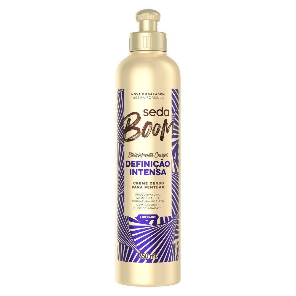 Creme Para Pentear Seda Boom Definição Intensa 350ml