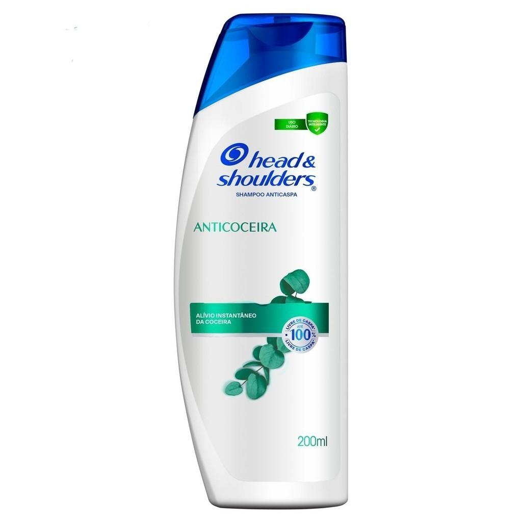 Shampoo Head Shoulders Anticaspa Anticoceira Feminino 200ml