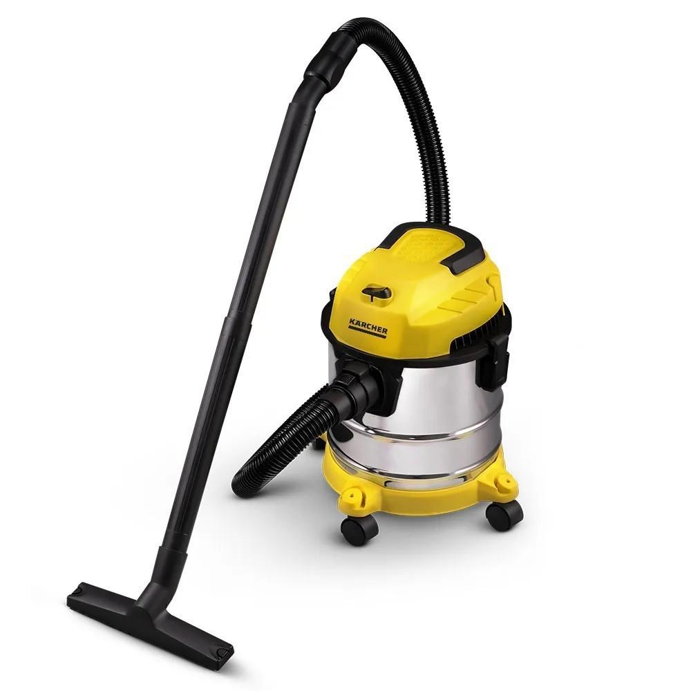 Aspirador De Pó E Líquido Karcher Wdl 1s - 12 Litros 1700w