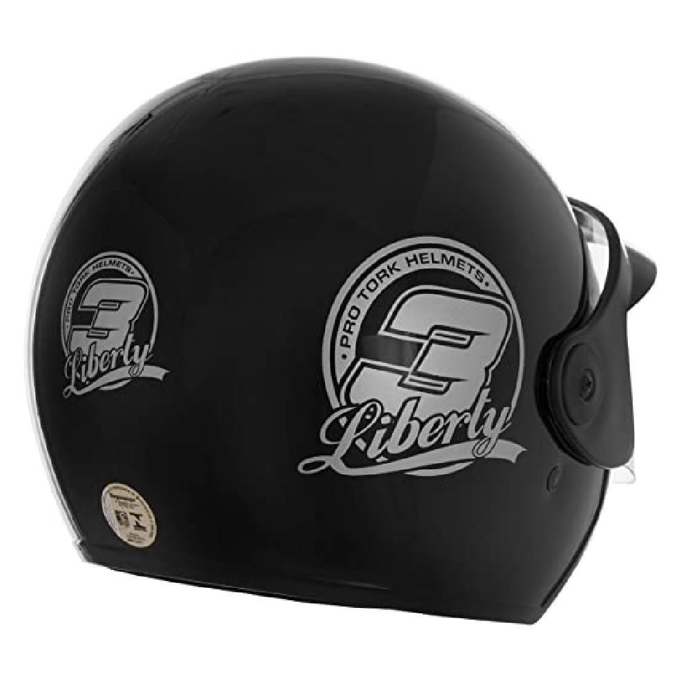 Capacete Moto PRO Tork Liberty Three Preto 58