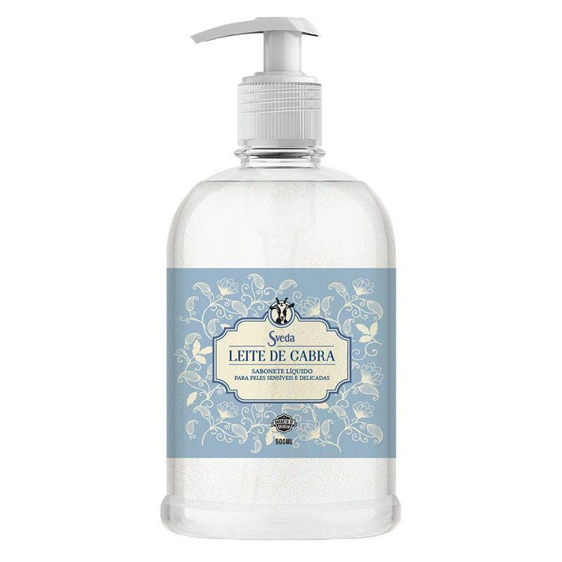 Sabonete Líquido Para As Mãos Sveda Leite De Cabra 500ml