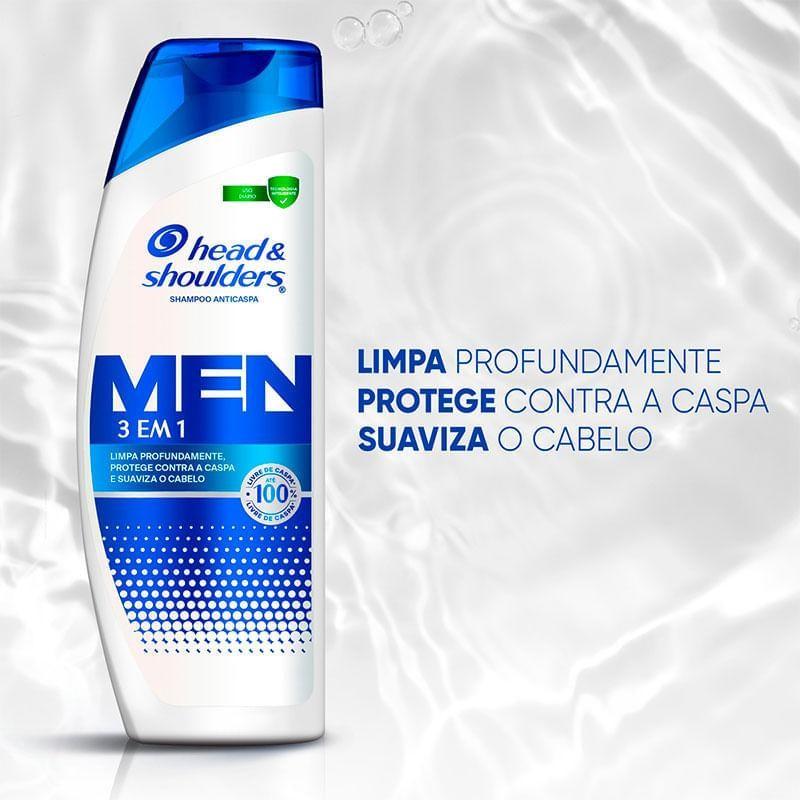 Shampoo Anticaspa Head Shoulders Men 3 Em 1 400ml