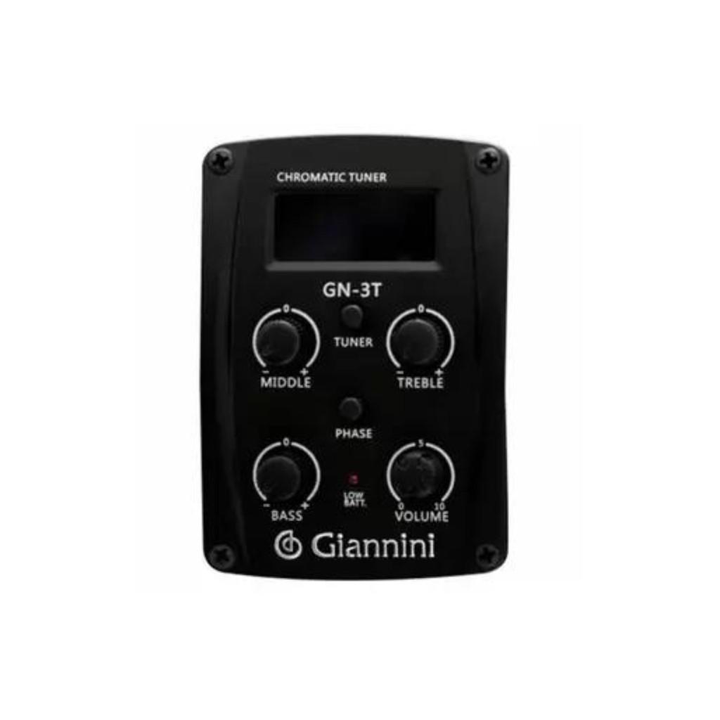 Viola Caipira 10 Cordas Giannini Eletroacústica Vs-14 Eq Ns Natural Acetinado + Acessórios