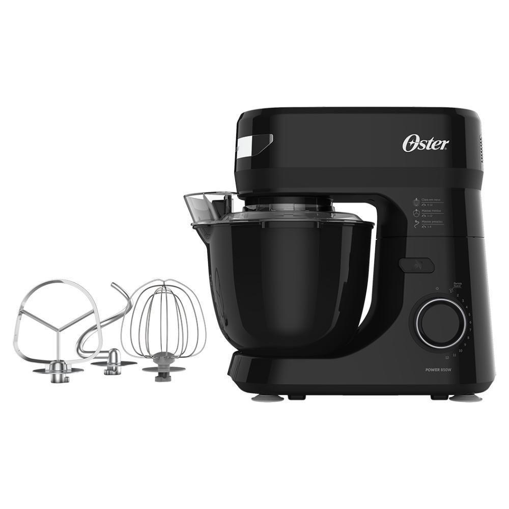 Batedeira Planetária Oster 4L 850W Preta 127V Obat640-127
