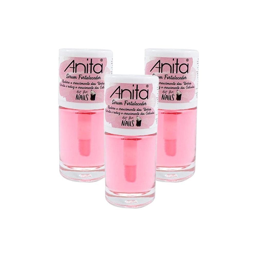Kit Esmalte Anita Serum Fortalecedor (3 Unidades)