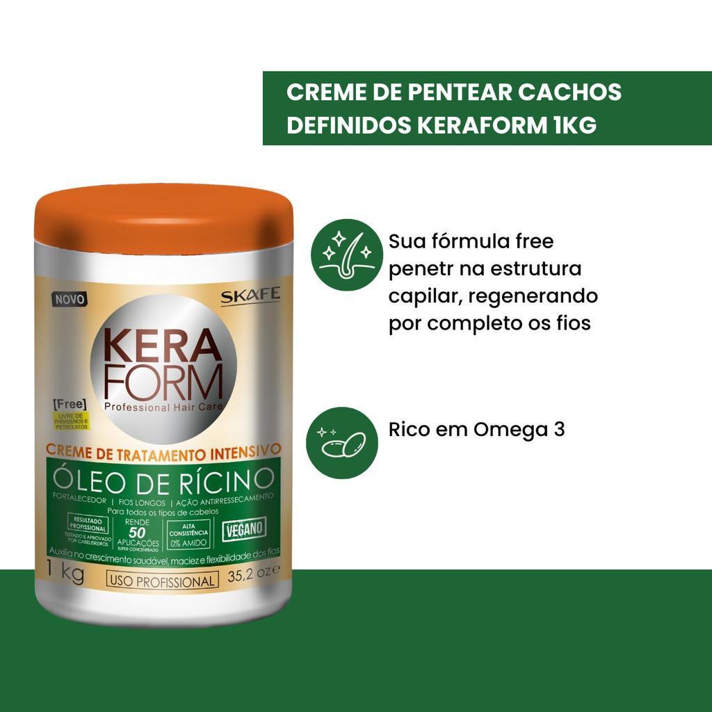 Creme Tratamento Intensivo Oleo De Ricino 1KG