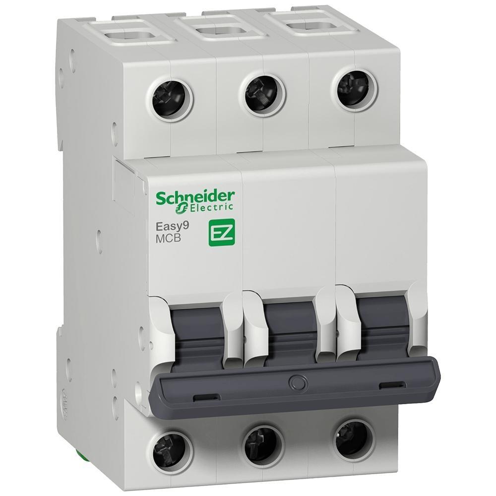 Disjuntor Tripolar Schneider Easy9 3ka Curva C 40A - Ez9f33340