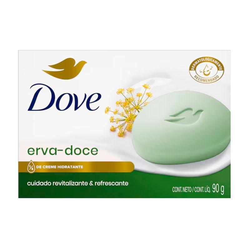 Sabonete Em Barra Dove Erva Doce 90g 6 Unidades
