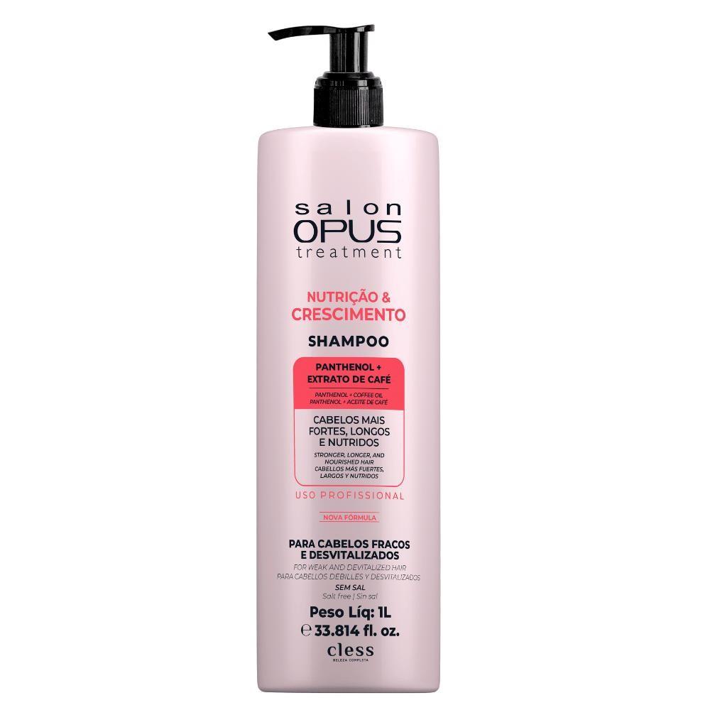 Shampoo Professional Nutrição Crescimento Salon Opus 1L Shampoo Professional Nutrição Crescimento Salon Opus 1L