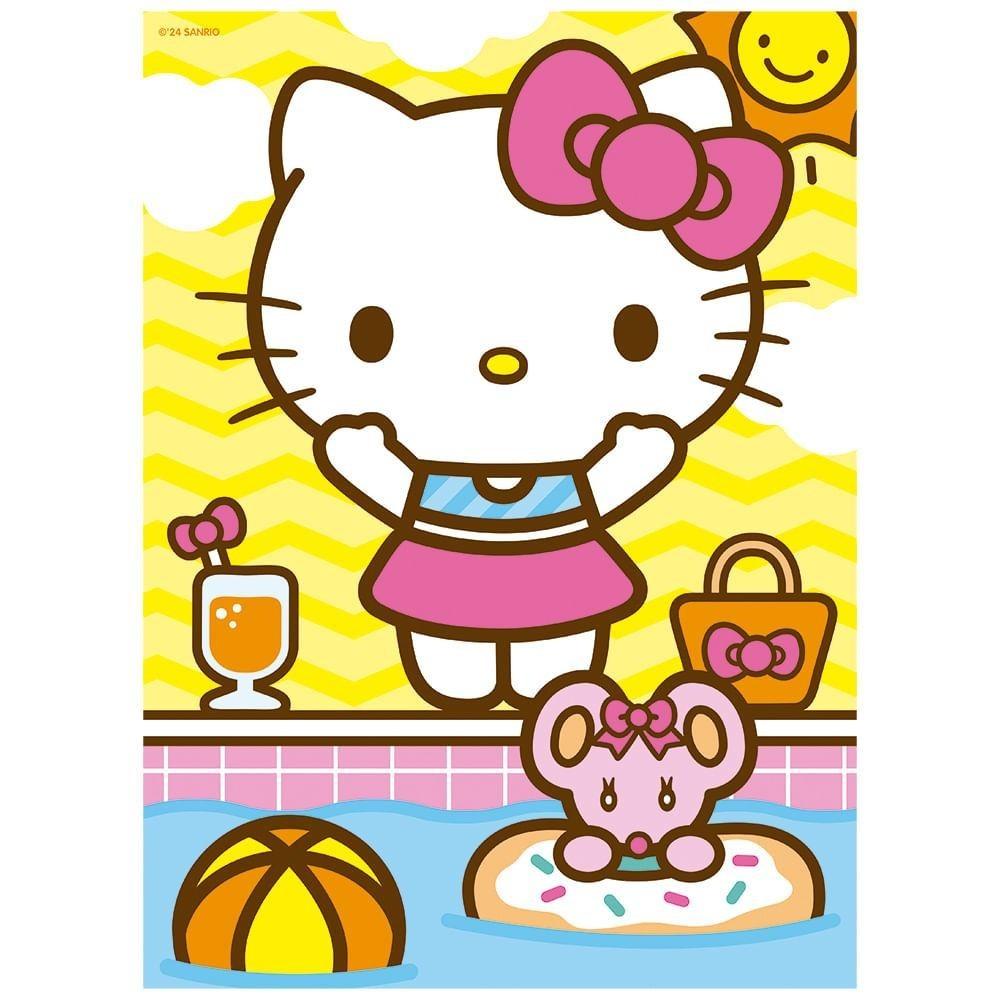 Puzzle 100 Peças Hello Kitty