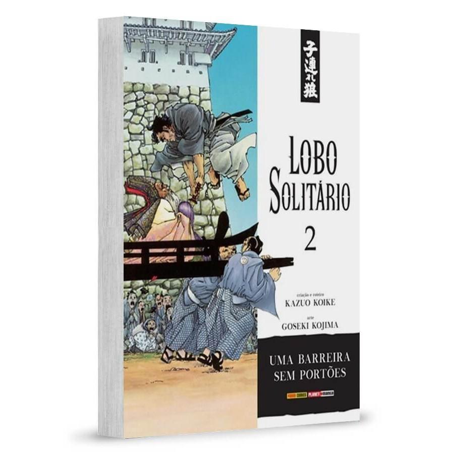Mangá - Lobo Solitário - 02 - Novo/lacrado