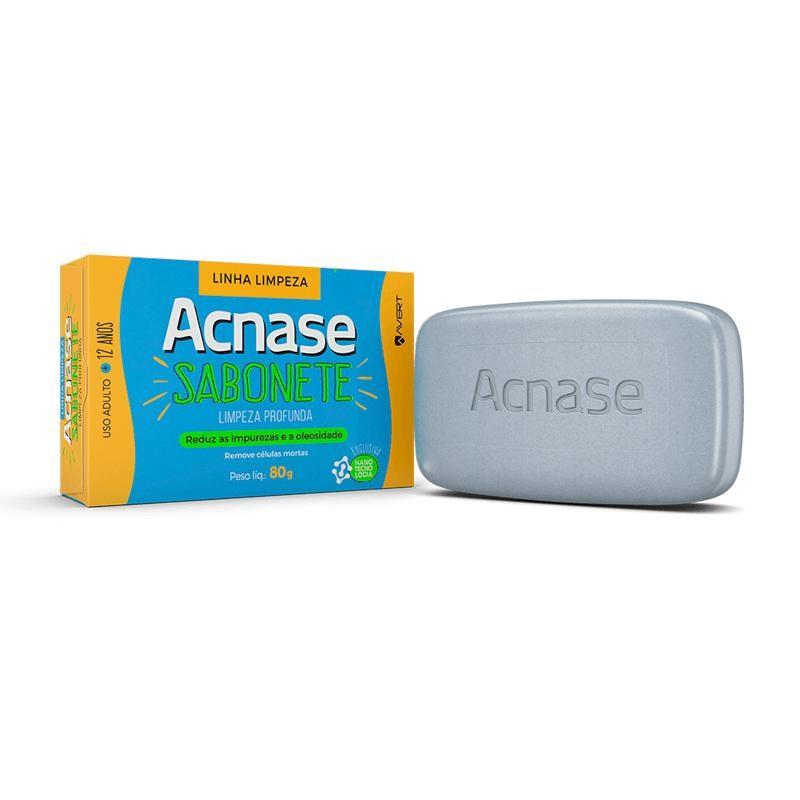 Sabonete Barra Acnase Limpeza Profunda 80g