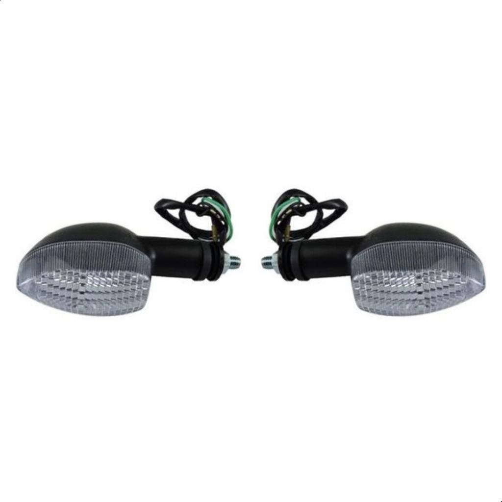 Pisca Seta Moto Para Fazer Lander Lente Cristal Kit Com 4 Unidades