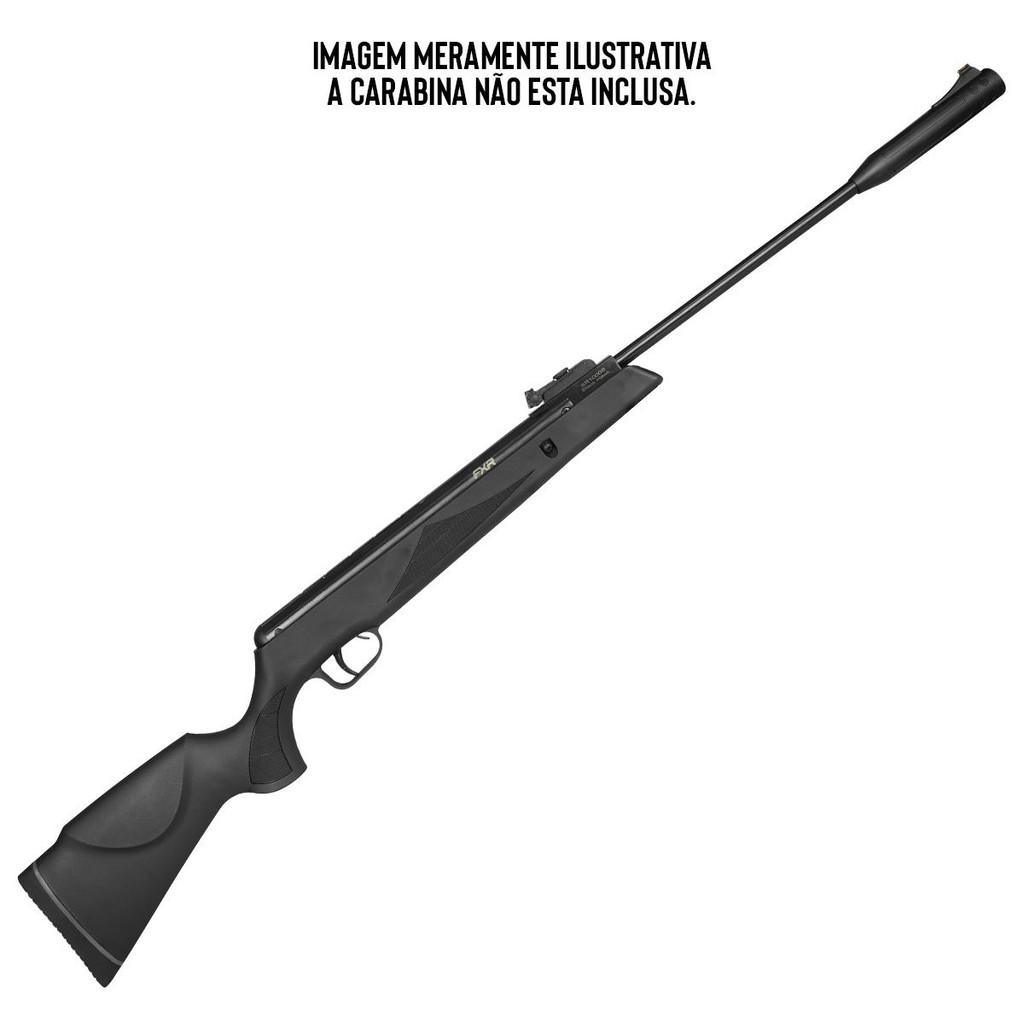 Muzzle Break Com Massa De Mira Fixxar Carabina Espingarda Black Hawk