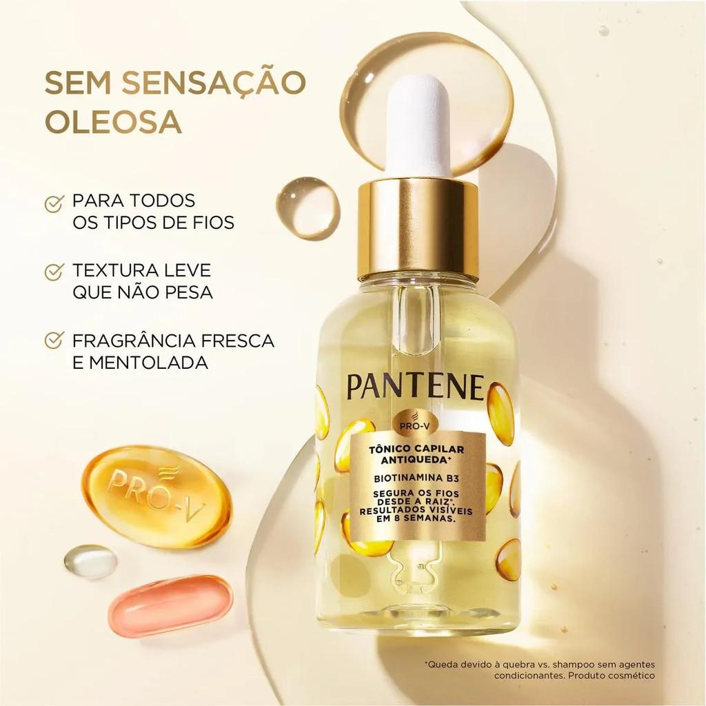Tônico Capilar Pantene Antiqueda Biotinamina B3 52ml