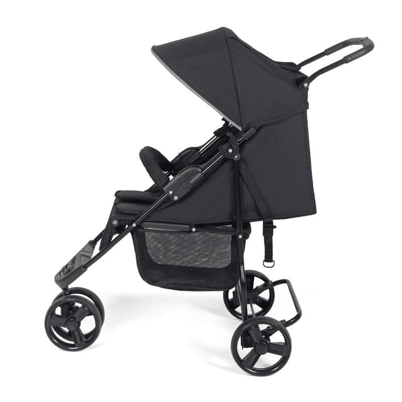 Carrinho Berço Com 3 Rodas Horus Ll Preto Tutti Baby