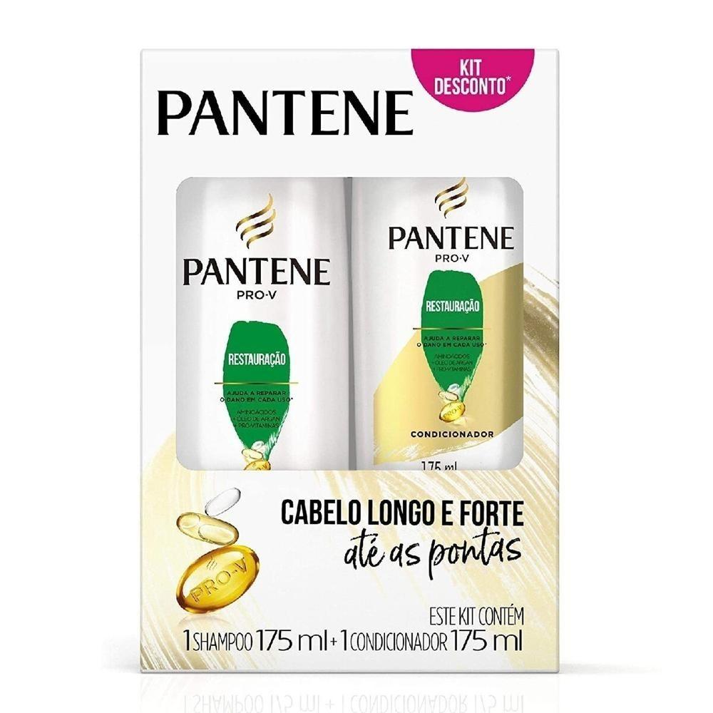 Kit Shampoo + Condicionador Pantene Restauracao 175ml