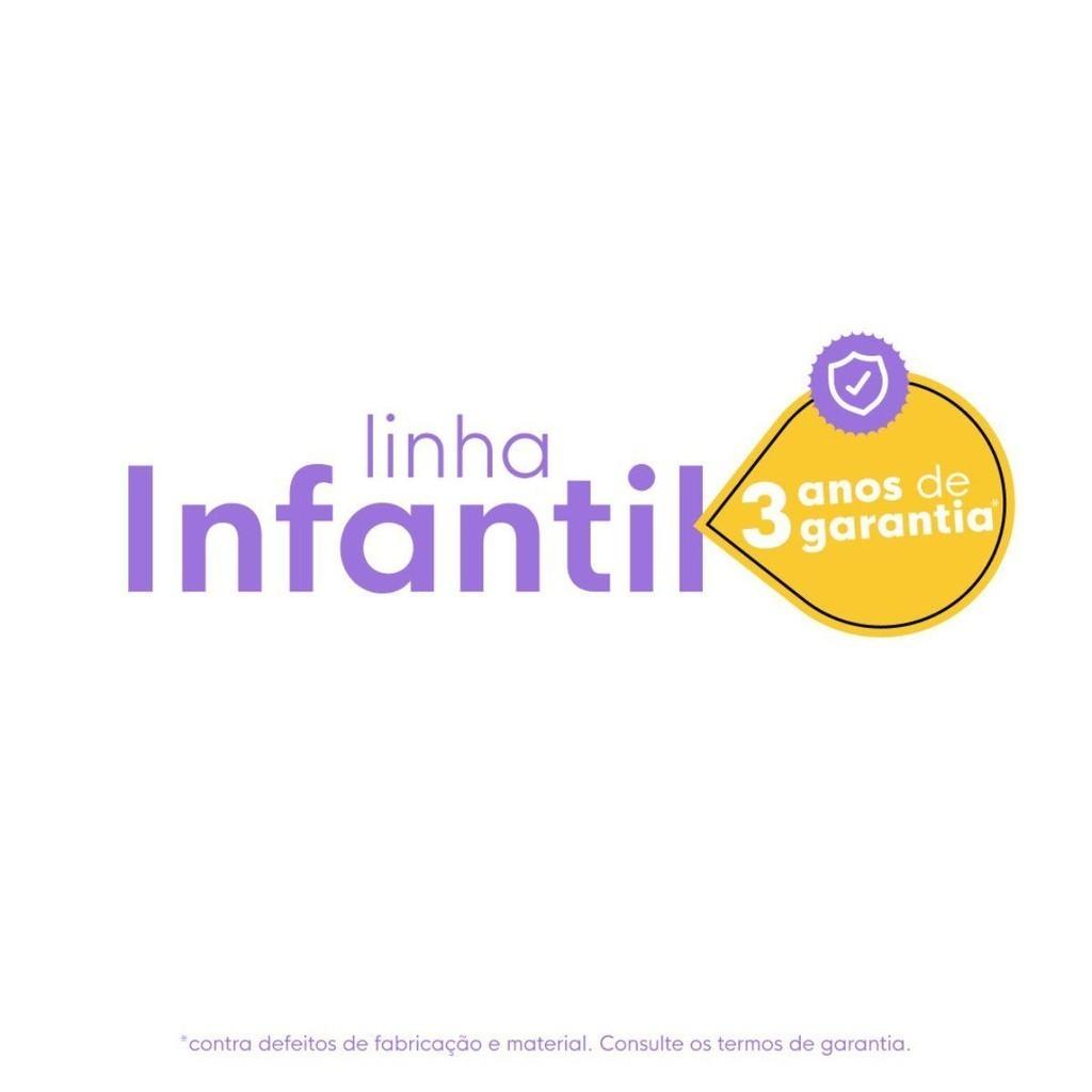 Berço 3 Em 1 Para Colchão 130 X 60cm Com Guarda-roupas 2 Portas Doce De Leite Multimóveis