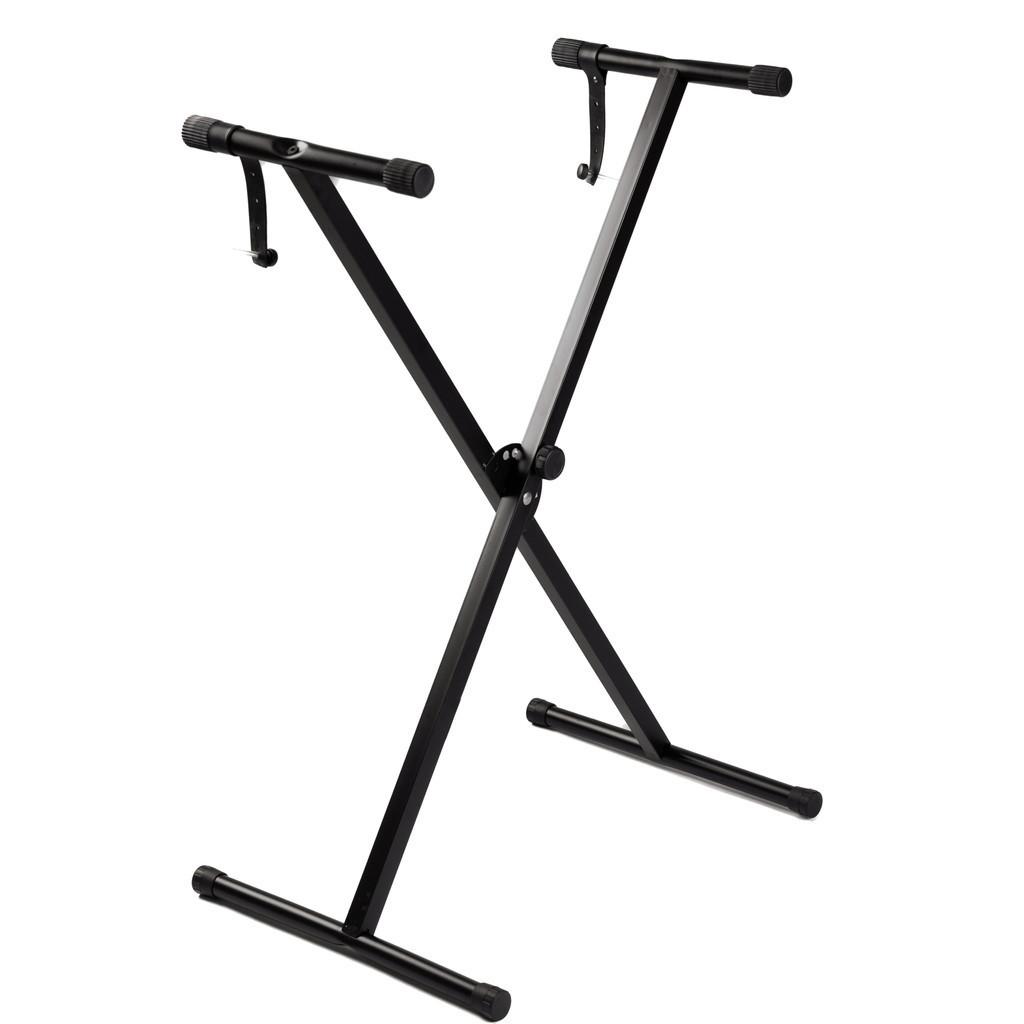 Suporte Para Teclados Musicais 5/8 61 Teclas + Capa De Transporte Kobe Vermelha