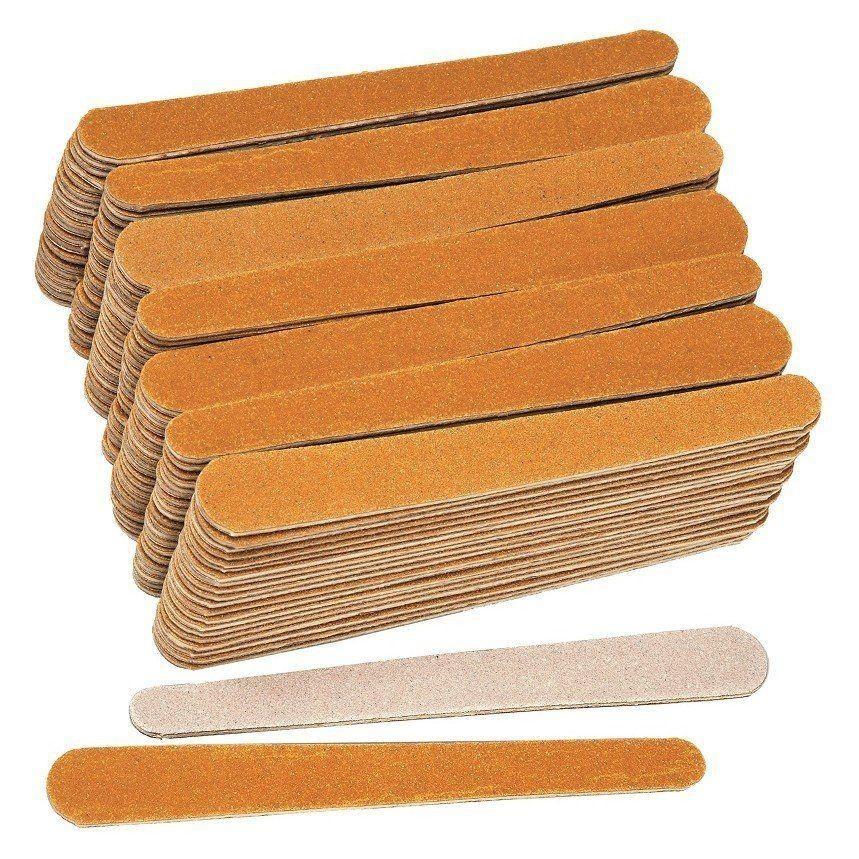 Kit Lixa Unha Canário 10 Cm Manicure Pedicure 20 Unidades