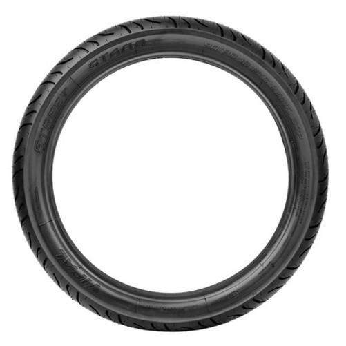 Pneu Moto Traseiro 90/90-18 57p Ybr 125 Cbx 200 Cg 160 St600 Original Vipal Uso Sem Camara