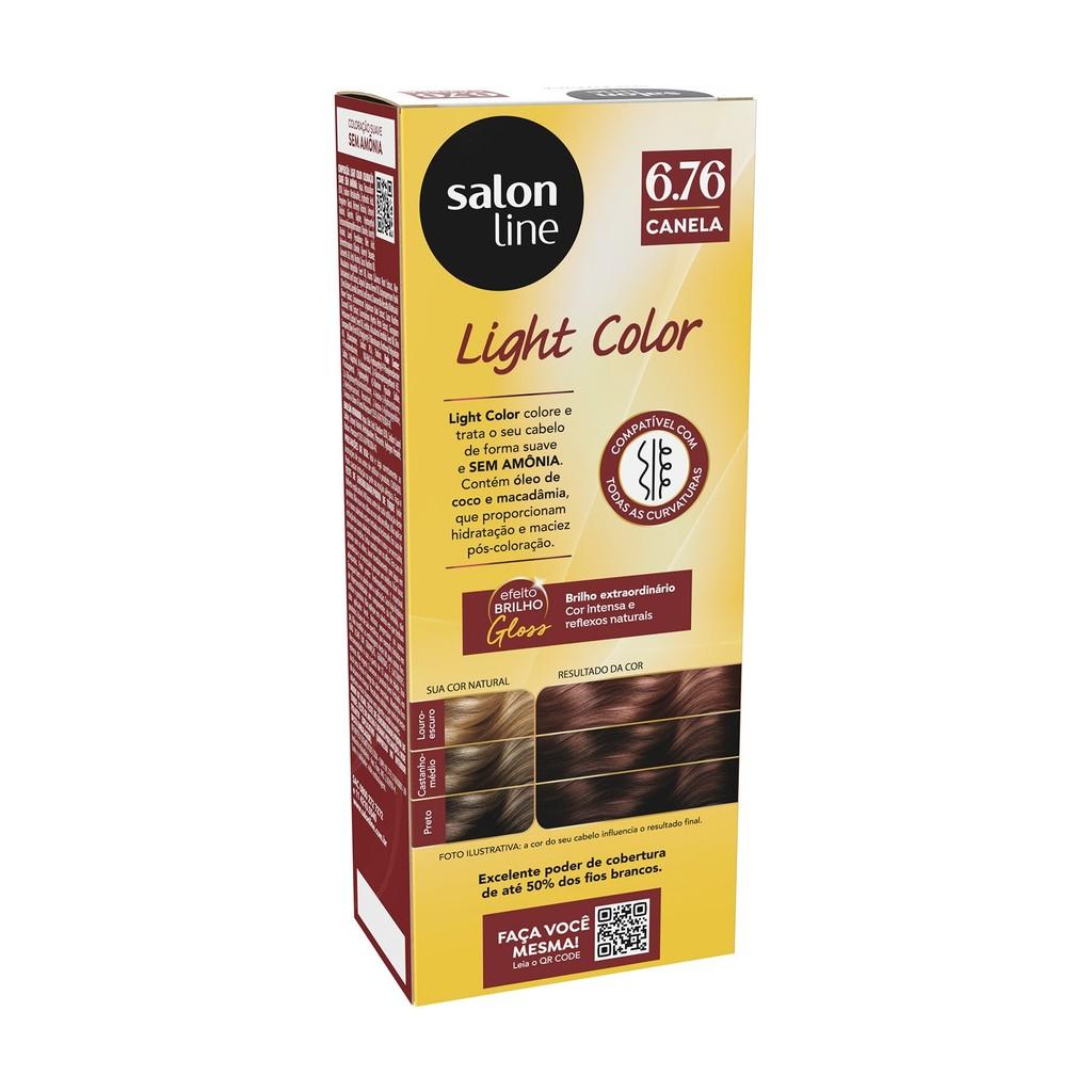 Coloração Suave Light Color 6.76 Canela