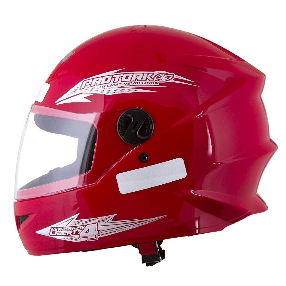 Capacete Moto PRO Tork New Liberty Four Vermelho 58
