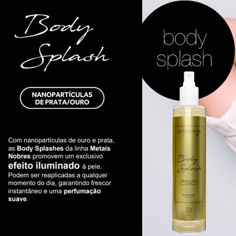 Desodorante Corporal Body Splash Giovanna Baby Gold 260ml