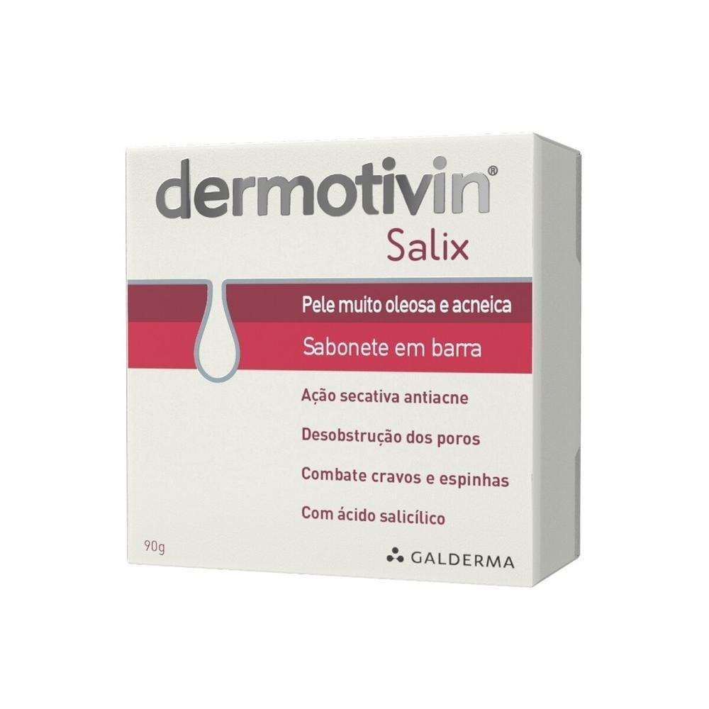 Sabonete Em Barra Dermotivin Salix 90g