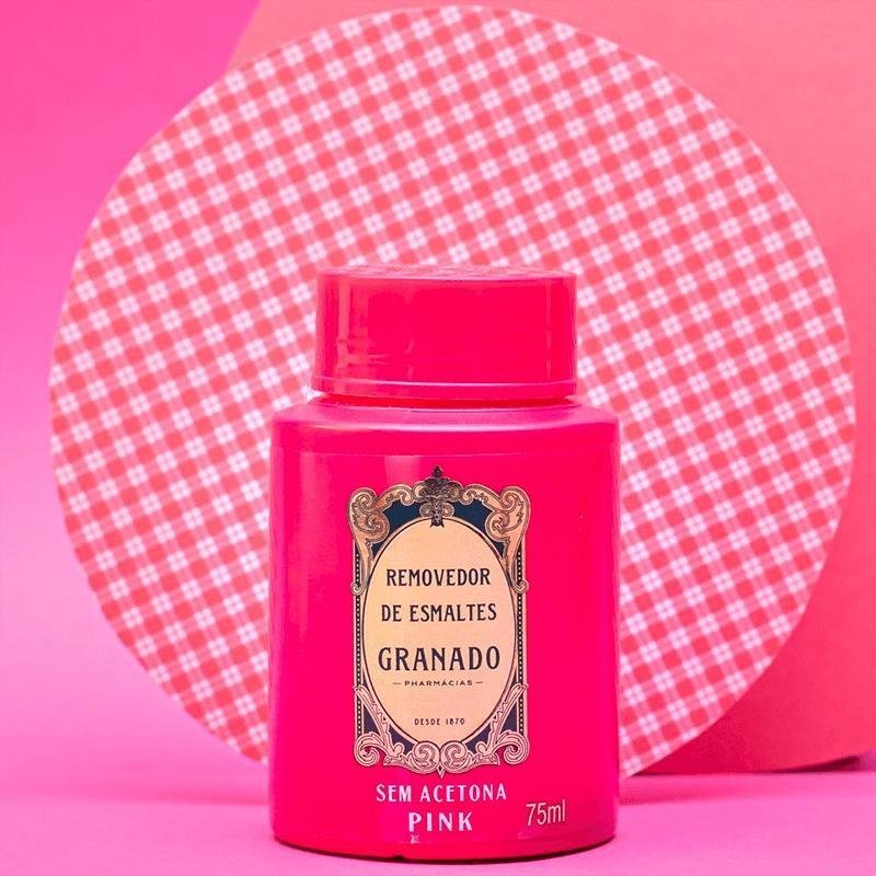 Removedor De Esmalte Granado Pink 75ml