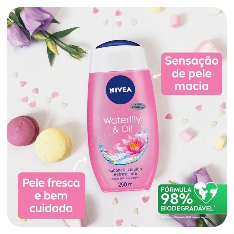 Sabonete Líquido Nivea Waterlily Oil 250ml