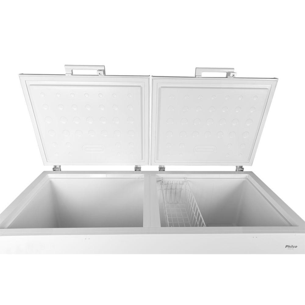 Freezer Horizontal Philco Pfh515b 492l Dupla Função Branco