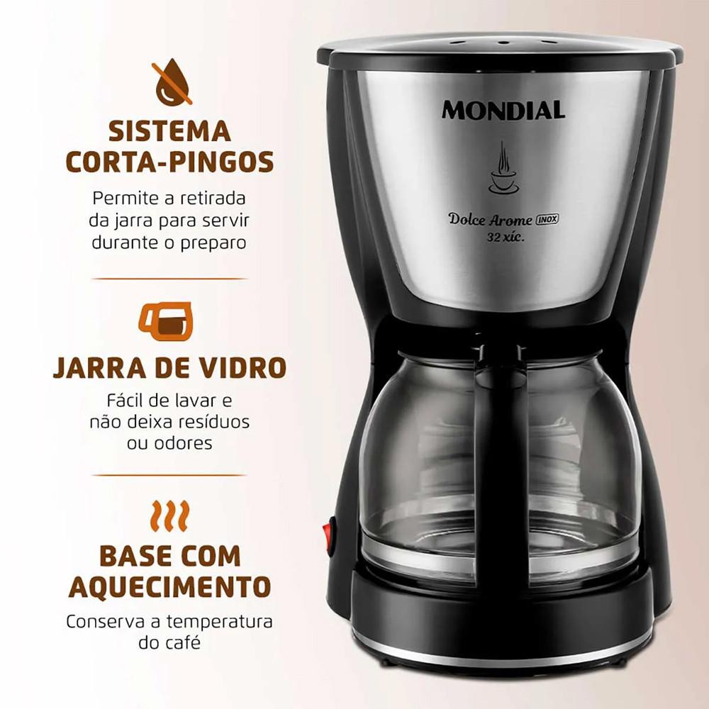 Cafeteira Elétrica C-32-32x Dolce Arome Mondial 800W